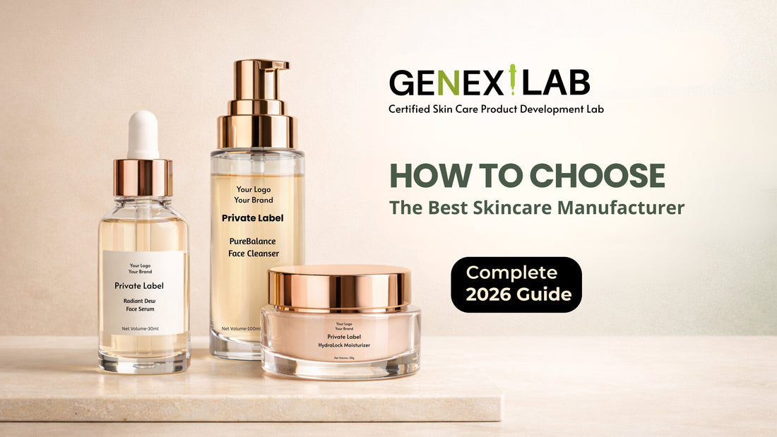 How to Choose the Best Skincare Manufacturer (Complete 2026 Guide)