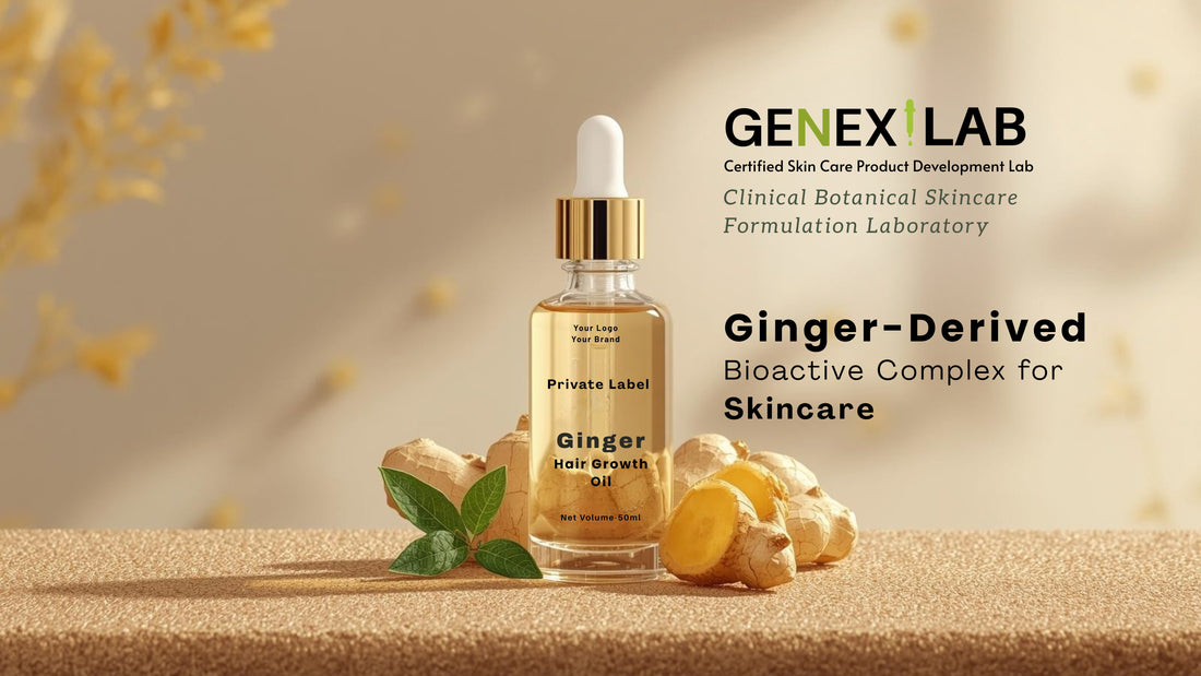Ginger-Derived Bioactive Compounds in Modern Cosmetic Manufacturing