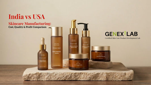 India vs USA Skincare Manufacturing: Cost, Quality & Profit Comparison