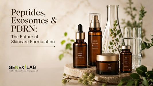 Peptides, Exosomes & PDRN: The Future of Skincare Formulation