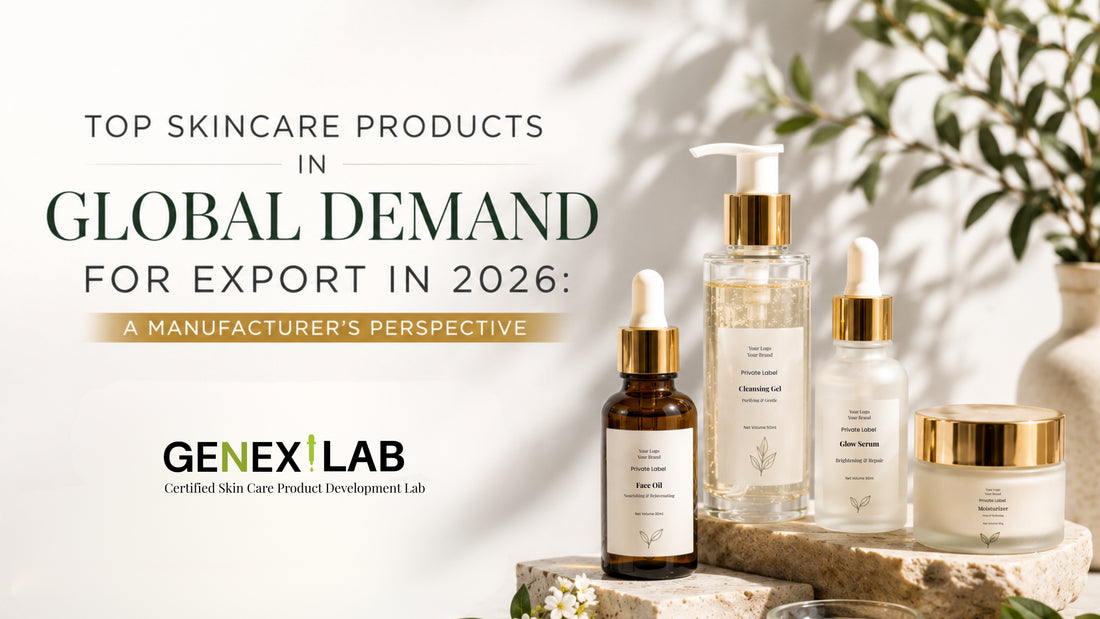 Top Skincare Products in Global Demand for Export in 2026: A Manufacturer's Perspective