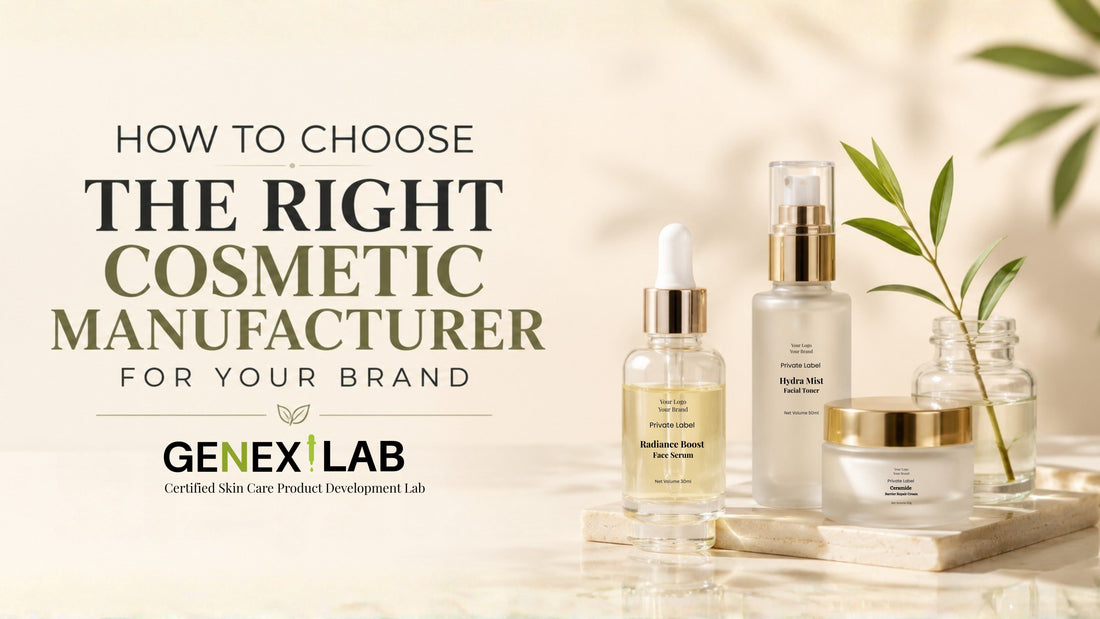 How to Choose the Right Cosmetic Manufacturer for Your Brand