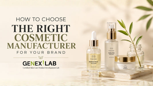 How to Choose the Right Cosmetic Manufacturer for Your Brand
