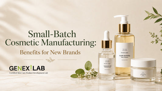 Small-Batch Cosmetic Manufacturing: Benefits for New Brands