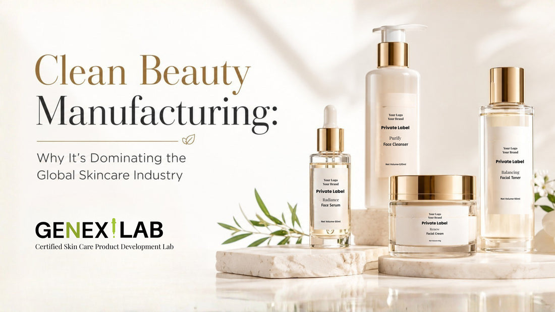 Clean Beauty Manufacturing: Why It’s Dominating the Global Skincare Industry