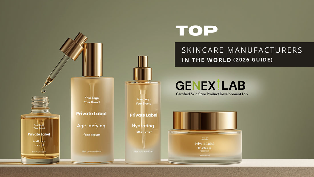 Top Skincare Manufacturers in the World (2026 Guide)